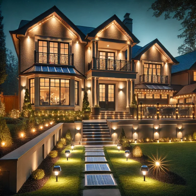 Bright Up Your Exterior With Stunning Lighting House Ideas - 01