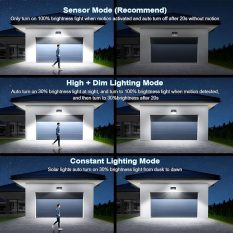 Energy-Efficient Waterproof Solar Motion LED Lights 5