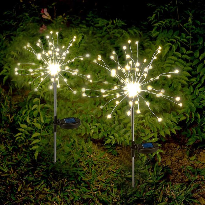 Fairy Fireworks Lights with Vibrant Outdoor Display