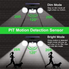 Motion Sensing Waterproof Dual Head Spotlights 2