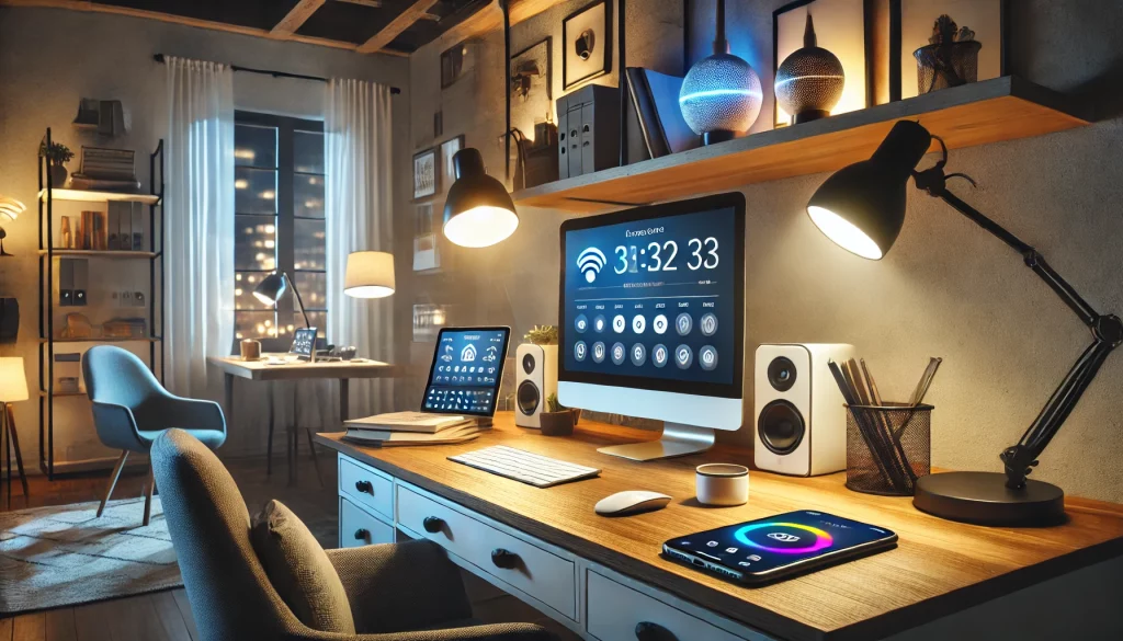 Smart Home Office Lighting ideas - 06